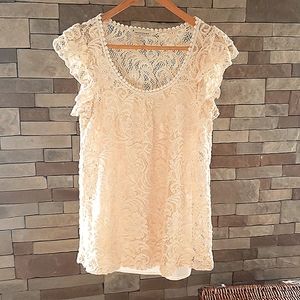 FOREVER 21- LACE TOP